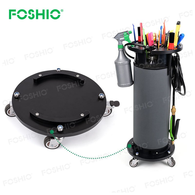 Foshio Customize Auto PPF Window Tint Tool Solar Tint Film Heat Lamp Display 5 Gallon Tint Keg For Car Washing