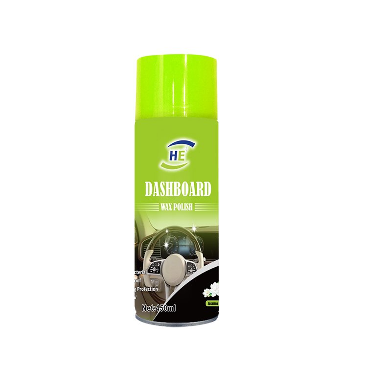 new design wholesale car wax silicone spray dashboard polish 450ML