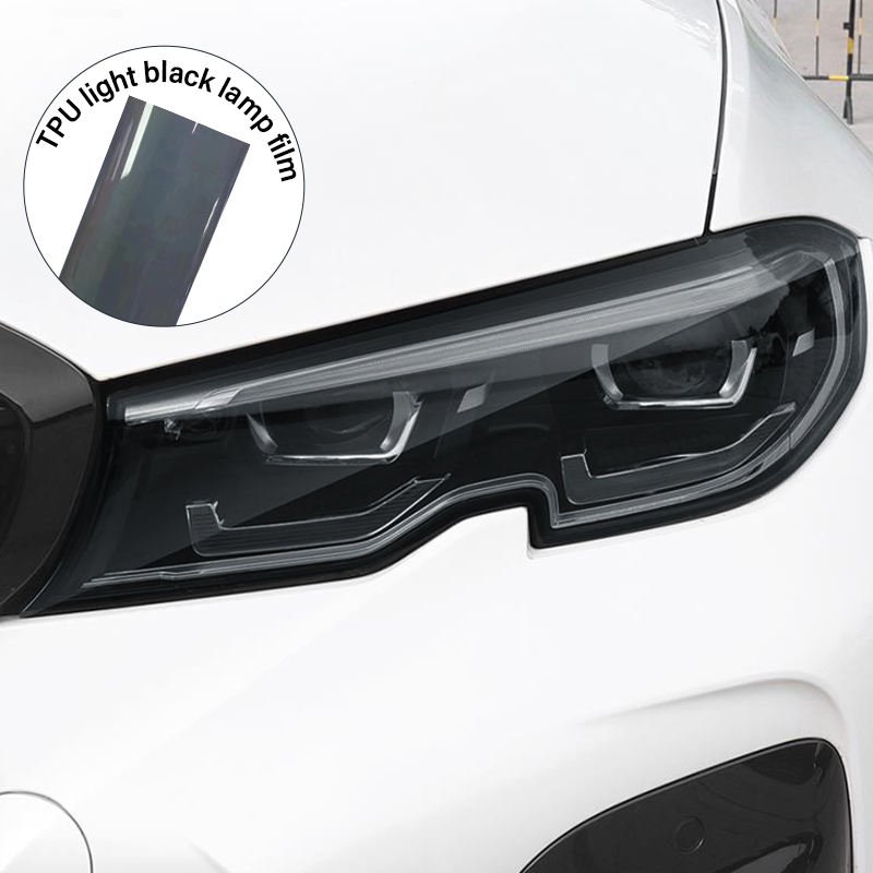 Photochromic Car Headlight Tint Film TPU Good Quality Smart Headlight Tint Film