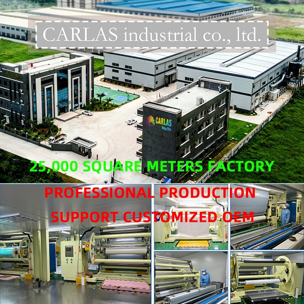 CARLAS Crystal TPU Car Film Volcanic Grey Car TPU Wrap Color Paint Protective Film Color PPF Film Antiscratch