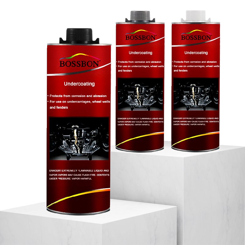 Fast Drying Car Undercoat Paint Rubberized Stone Guard Undercoating Aerosol Spray