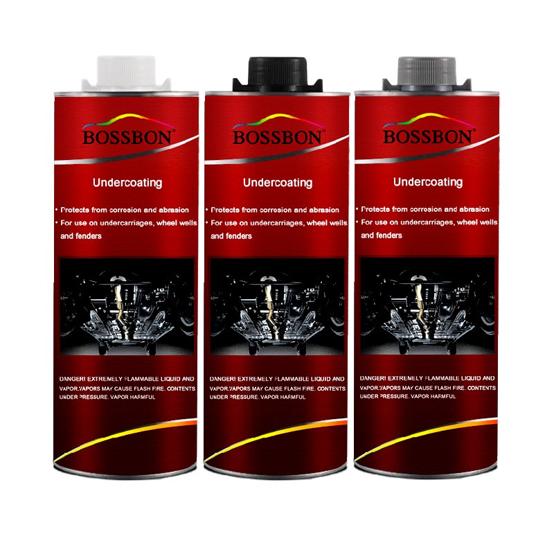 Fast Drying Car Undercoat Paint Rubberized Stone Guard Undercoating Aerosol Spray