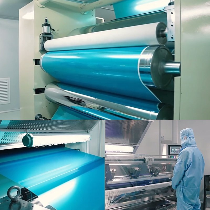 Factory Direct Selling Stickers PVC PET Material Stickers Misty Gray Purple Car Wrap Vinyl Film Waterproof