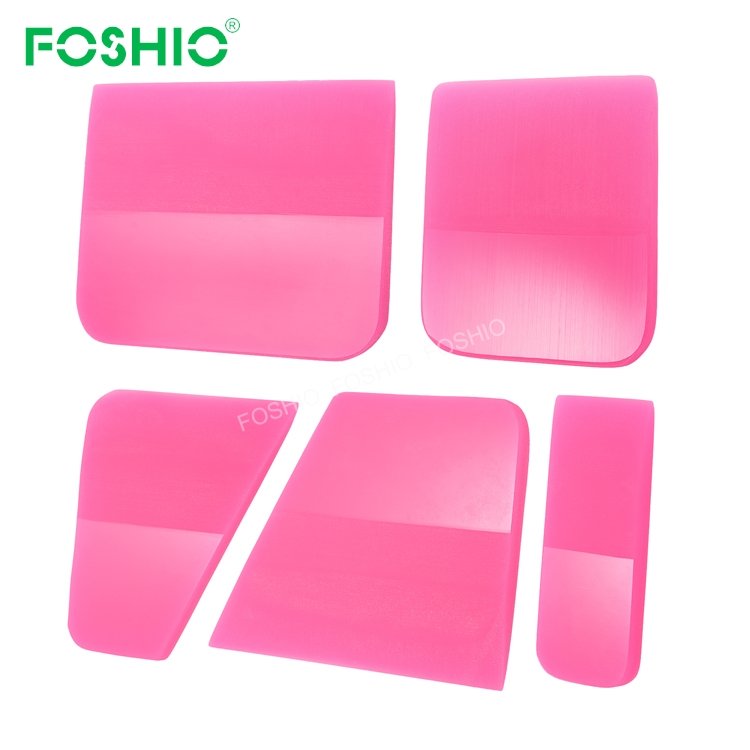 Foshio Customize Colors Vinyl Car Wrap Tools Application Of Vinyl Wrapping Kit PPF Squeegee Set