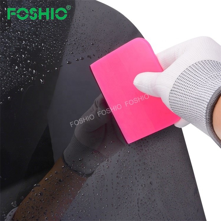Foshio Customize Colors Vinyl Car Wrap Tools Application Of Vinyl Wrapping Kit PPF Squeegee Set