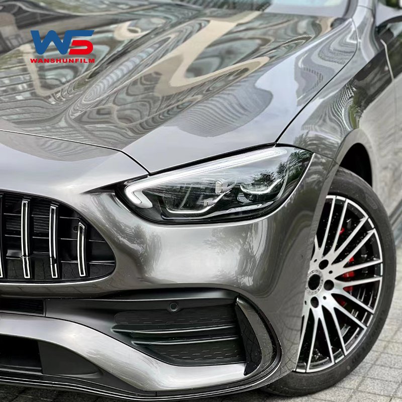PPF Source Factory TPU Liquid Bright Metal Car Wrapping Film Color Changing Paint Protection Self Healing Tinting Vinyl