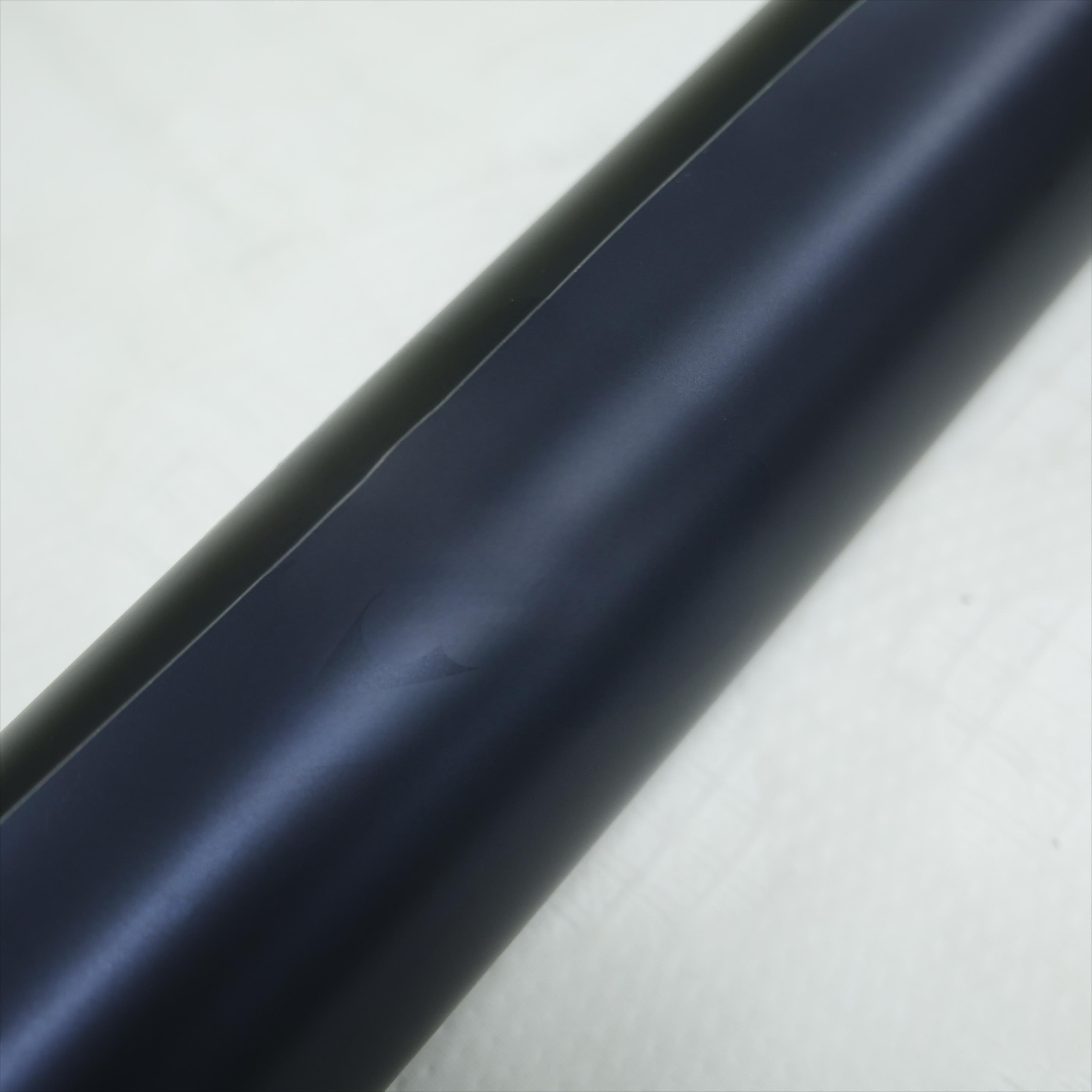 High Quality 6.5mil PVC Car Wrap Film High Flexible Black Mystic Blue Self-Healing Glossy Anti-Scratches Color Car Films