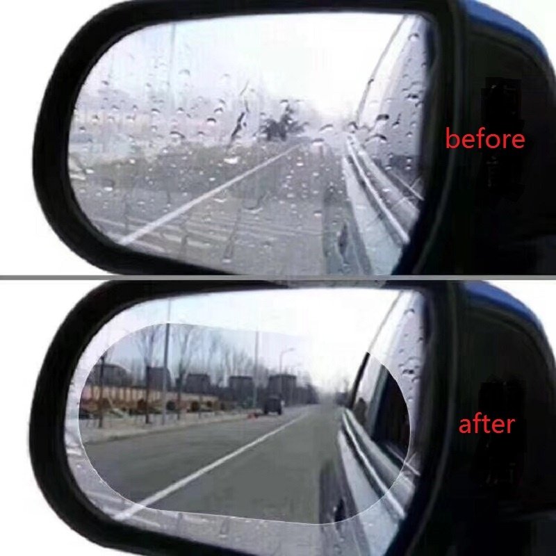 AEP nano clear anti-fog film rainproof film size 150mm X 100mm for car rearview mirror