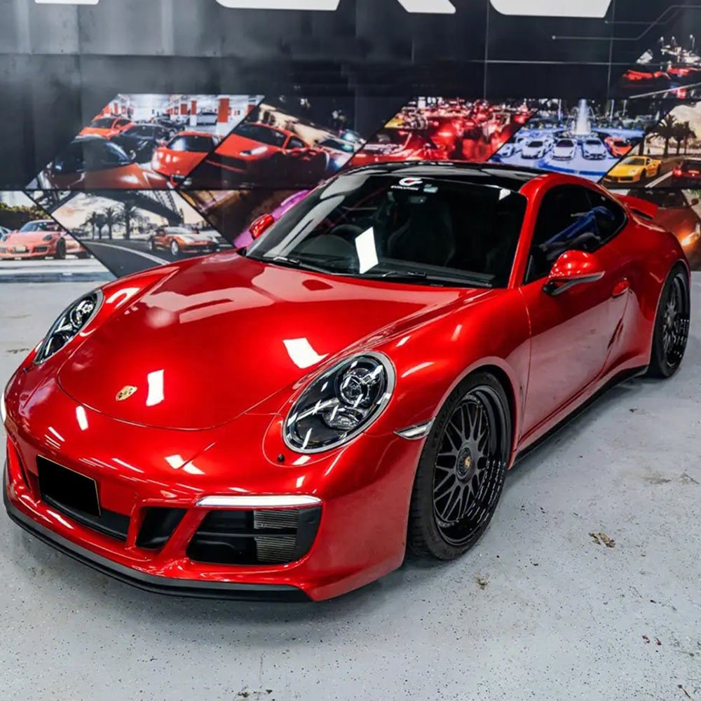 Supreme Metallic Soul Red Car Wrap Vinyl Film Self Adhesive Protective Film with Air Bubble Free