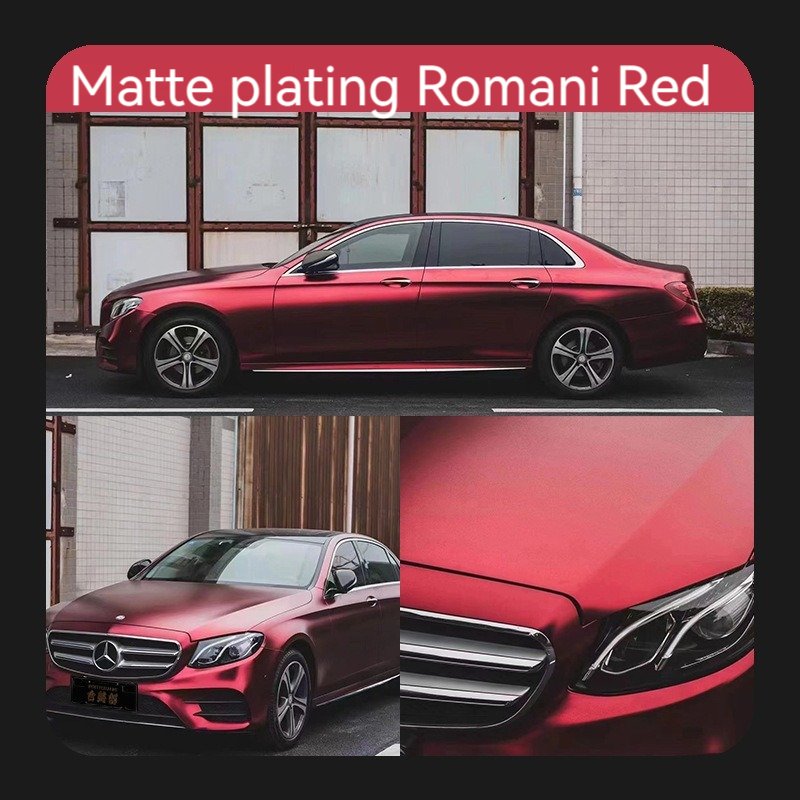 Hot Sale Auto color wrap satin red car wrap vinyl film for car body protection
