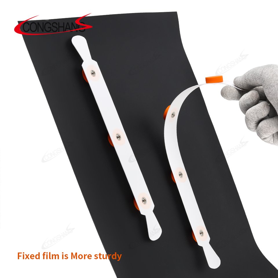 CONGSHANG Car Wrapping 50cm Flexible Positioning Magnetic Strip Fixer With Rubberized Magnets