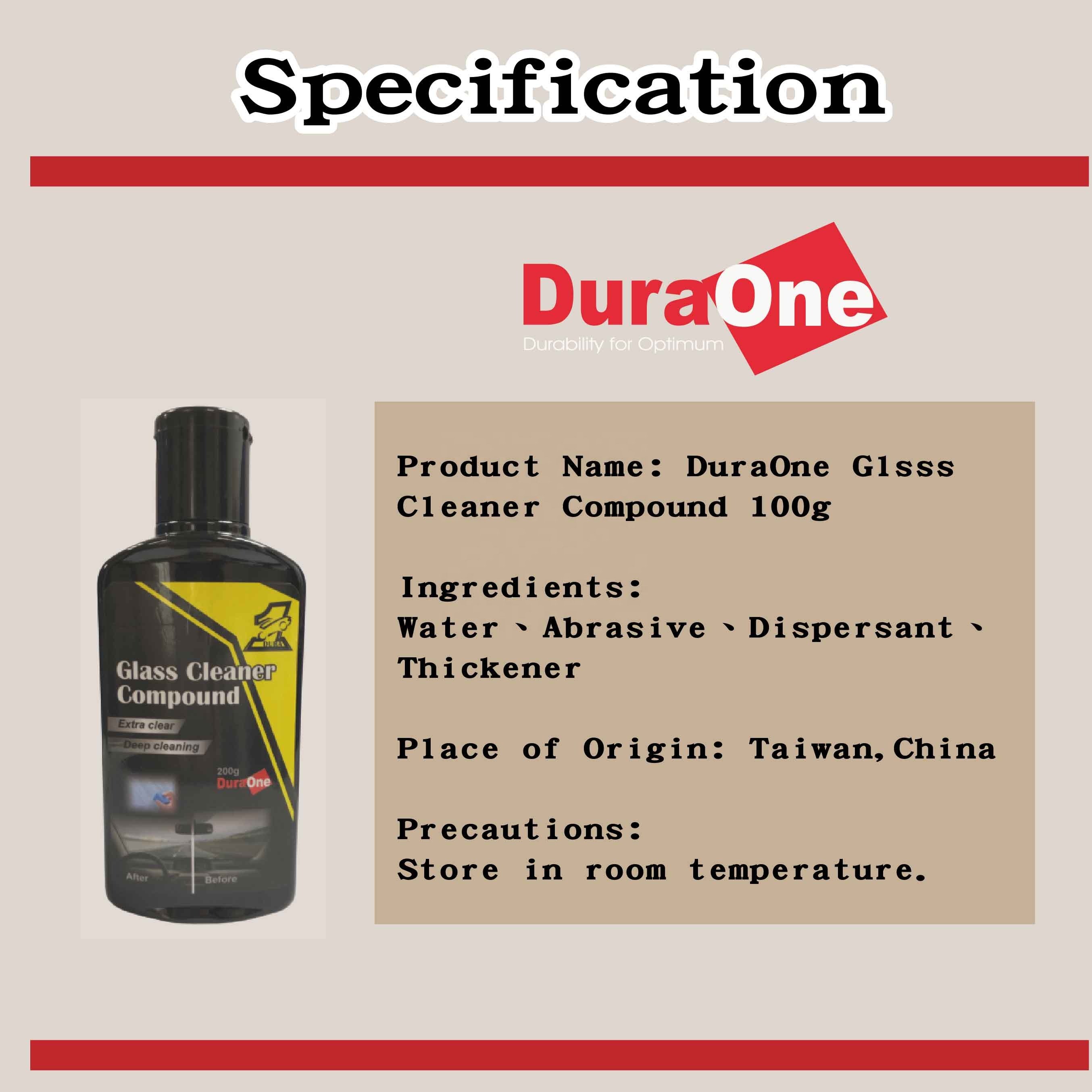 300g Hot Selling Glass Cleaner Compound Car Care Oil Film Remover