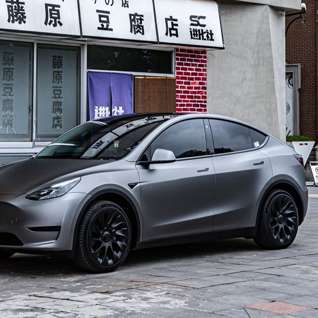 Wholesale Price Matte Grey Car Wrapped Auto Body Sticker Car Vinyl Wrap Self Adhesive Sticker Roll Film