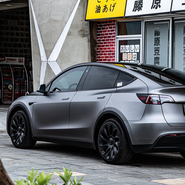 Wholesale Price Matte Grey Car Wrapped Auto Body Sticker Car Vinyl Wrap Self Adhesive Sticker Roll Film
