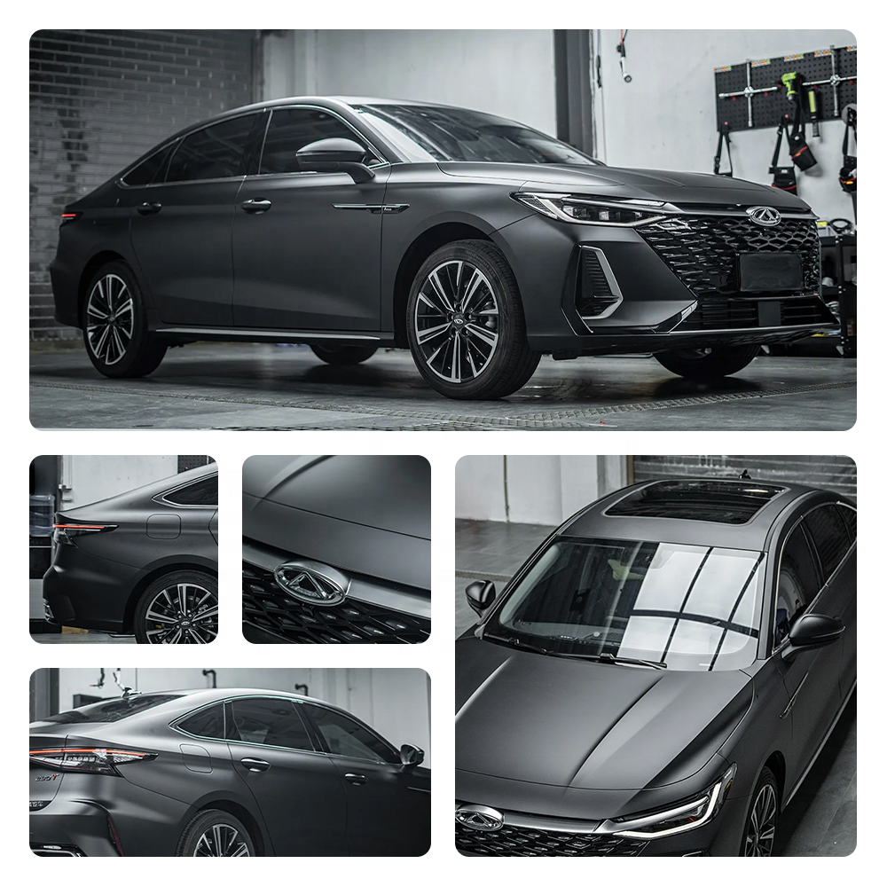STEALTH Satin Finish Paint Protection Film 72inch 60inch custom TPU PPF Film Self Healing 1.82*15m