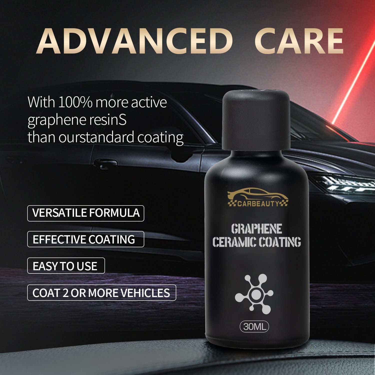 Oem Source Factory Selling 10h Nano Sio2 Bright Nano High Glossy Anti Scratch Glass Graphene Car Care Ceramic Coating
