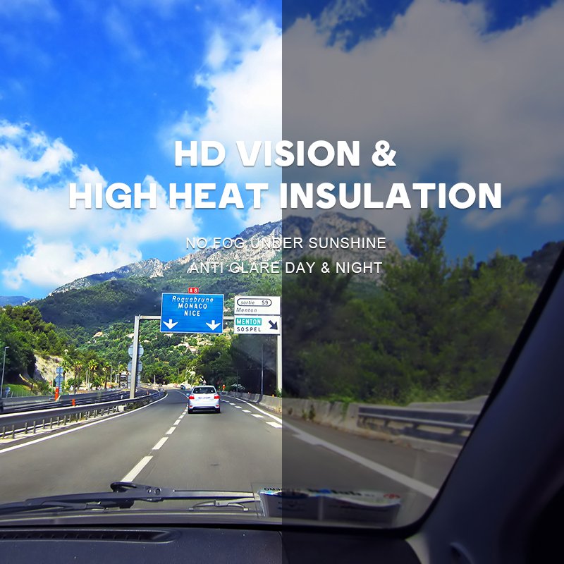 Wholesale Nano Ceramic Window Film 50% VLT Window Tint Film Anti-scratch Solar Control UV Protection Car Tint Film