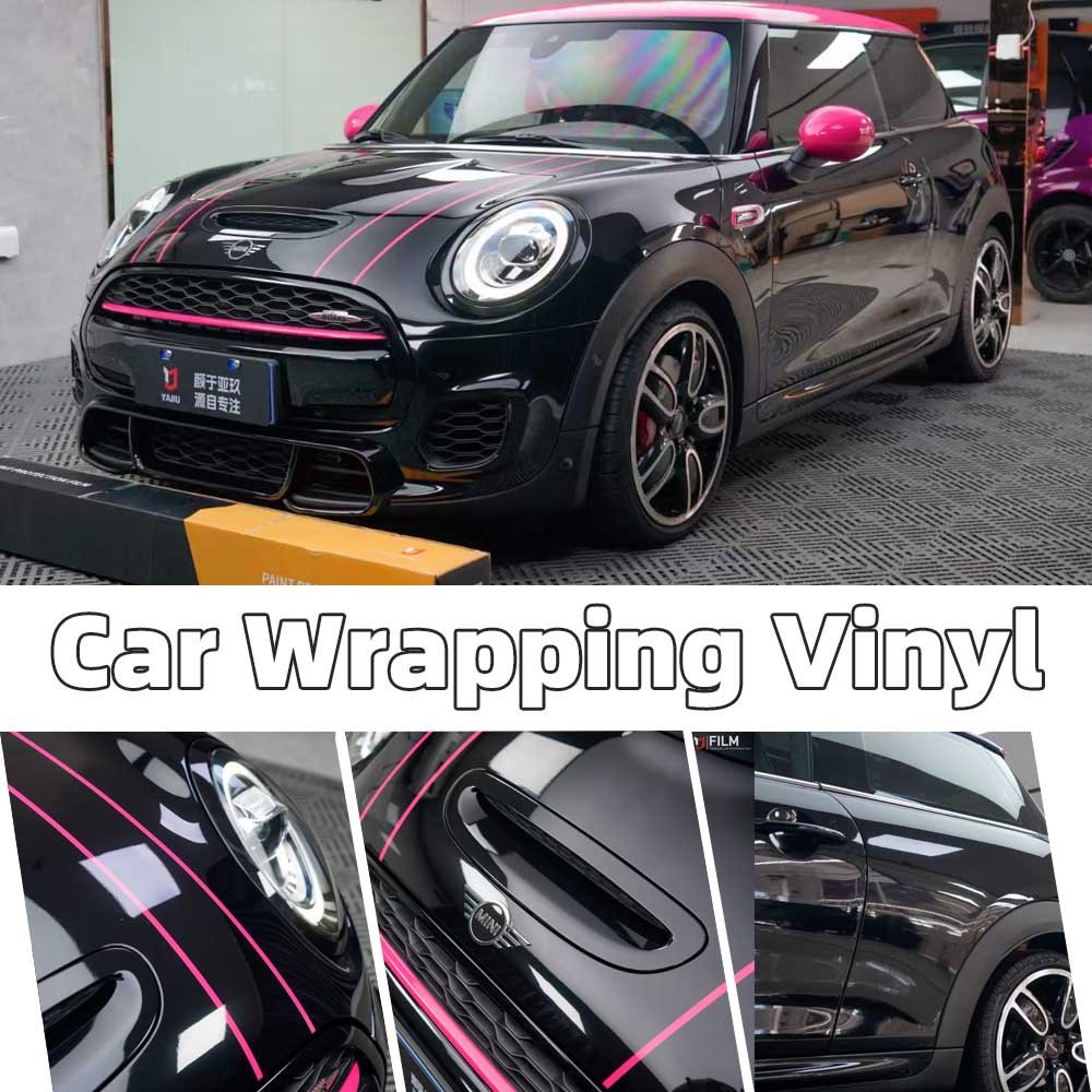 Wholesale Factory Price Car Film Super Gloss Color Self-adhesive Decoration Roll Film Vehicle Auto Sticker Wrap Vinyl Car