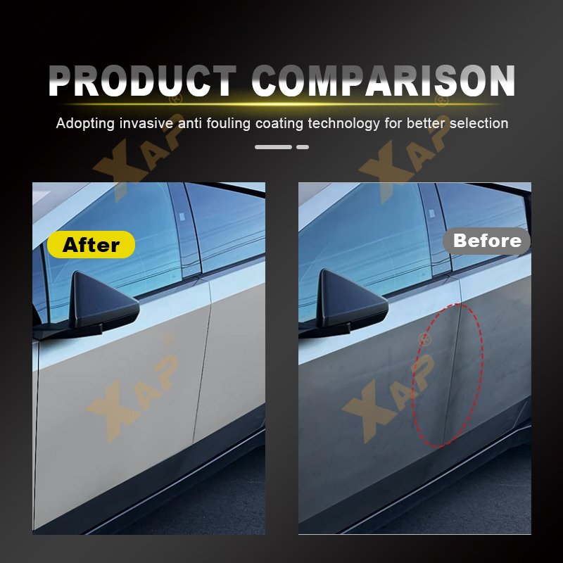 FOR Tesla Cybertruck each part of the film 7.5 thick TPU PPF pre-cut car film anti-scratch self-repairing transparent film