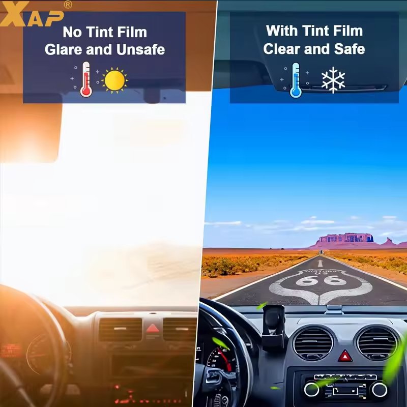 XAP IR3590 Nano Ceramic Car Window Solar Tint Film VLT37% UVR99% IRR93% Sun Control Heat Insulation Car Tint Window Film
