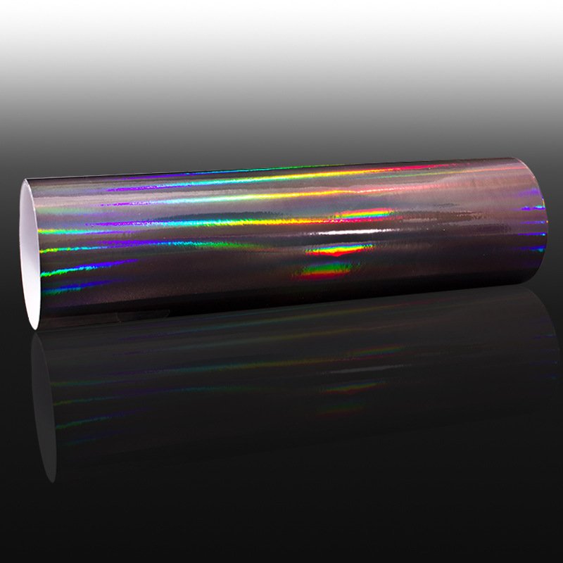 CARLAS 1.49*20m Glossy Laser Chameleon Car Wrap Film Rainbow Holographic PVC Film Car Paint Protect DIY Modification