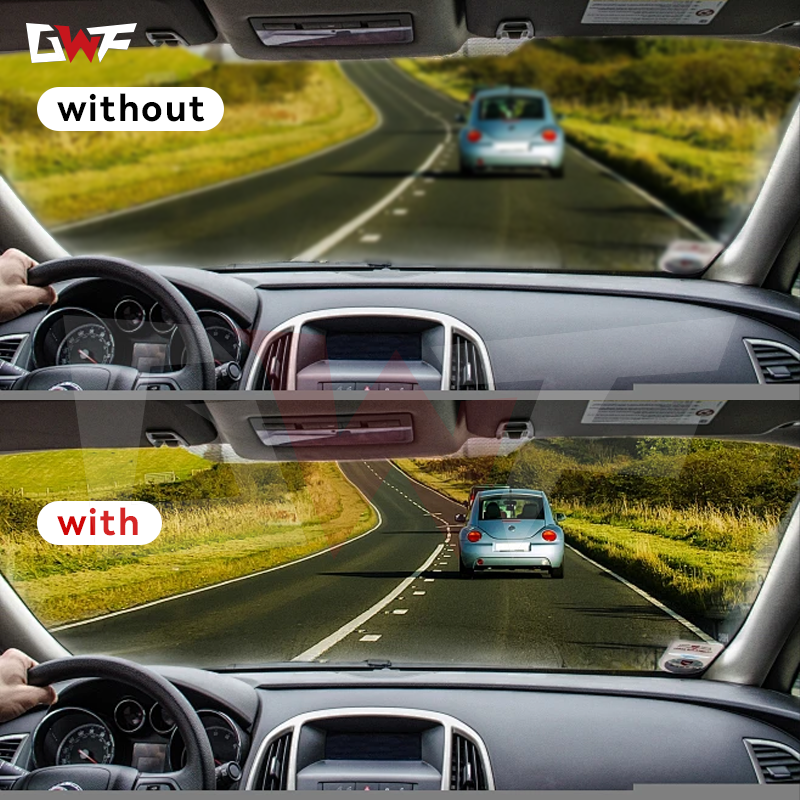 7.5mil Explosion Proof Self Healing No Glue Residue Anti Stone Chips Clear TPU Windshield Protection Film for Cars