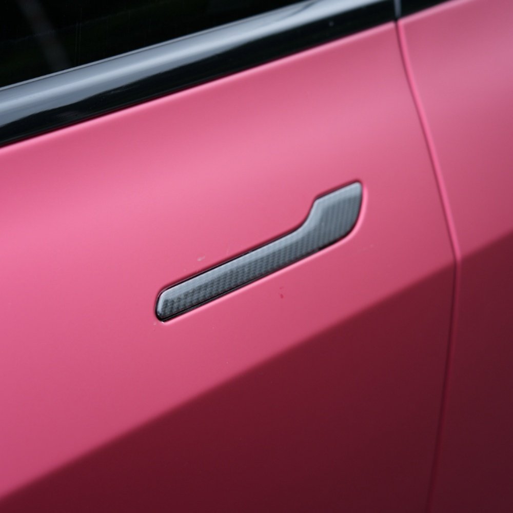 TPU Car Films Carbon Fiber PPF TPU Body Decorative Stickers Paint Protection and Black Carbon Wrapping Sample Car Wrapping