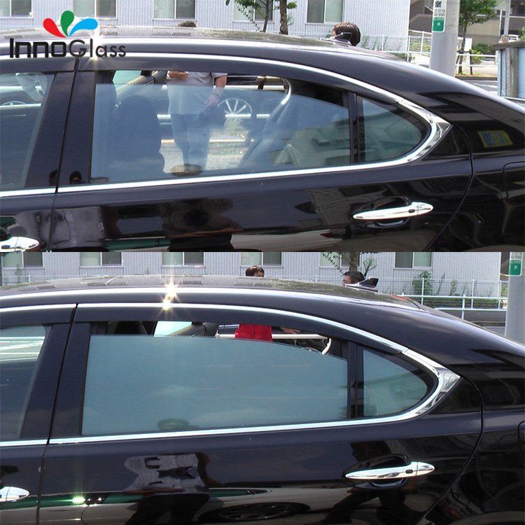 Super Thin 0.12mm White/Dark Grey Car Film Smart Car Window Sunroof Skylight PDLC Smart Film