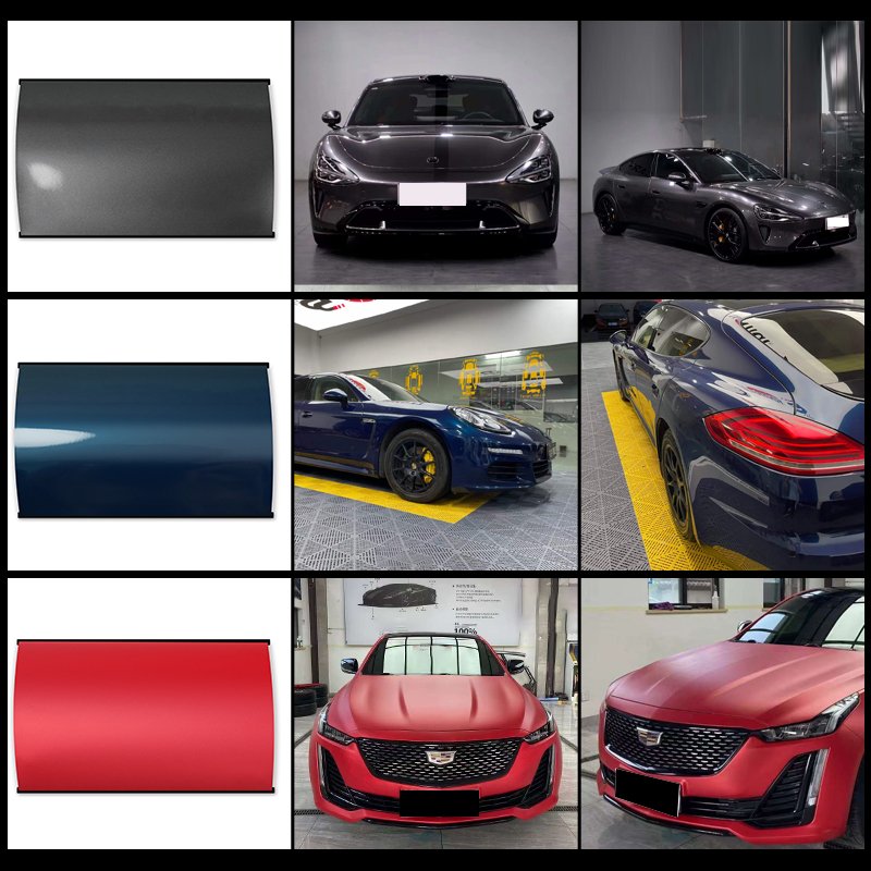 Wholesale Price Car Wrap Vinyl Gloss Metallic Self adhesive Purple Vinyl for Car Film Car Stickers