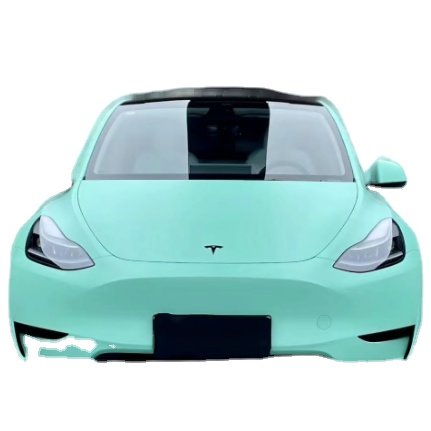 popular vinyl silver wrap black bullet proof car film Electro Optical Tiffany