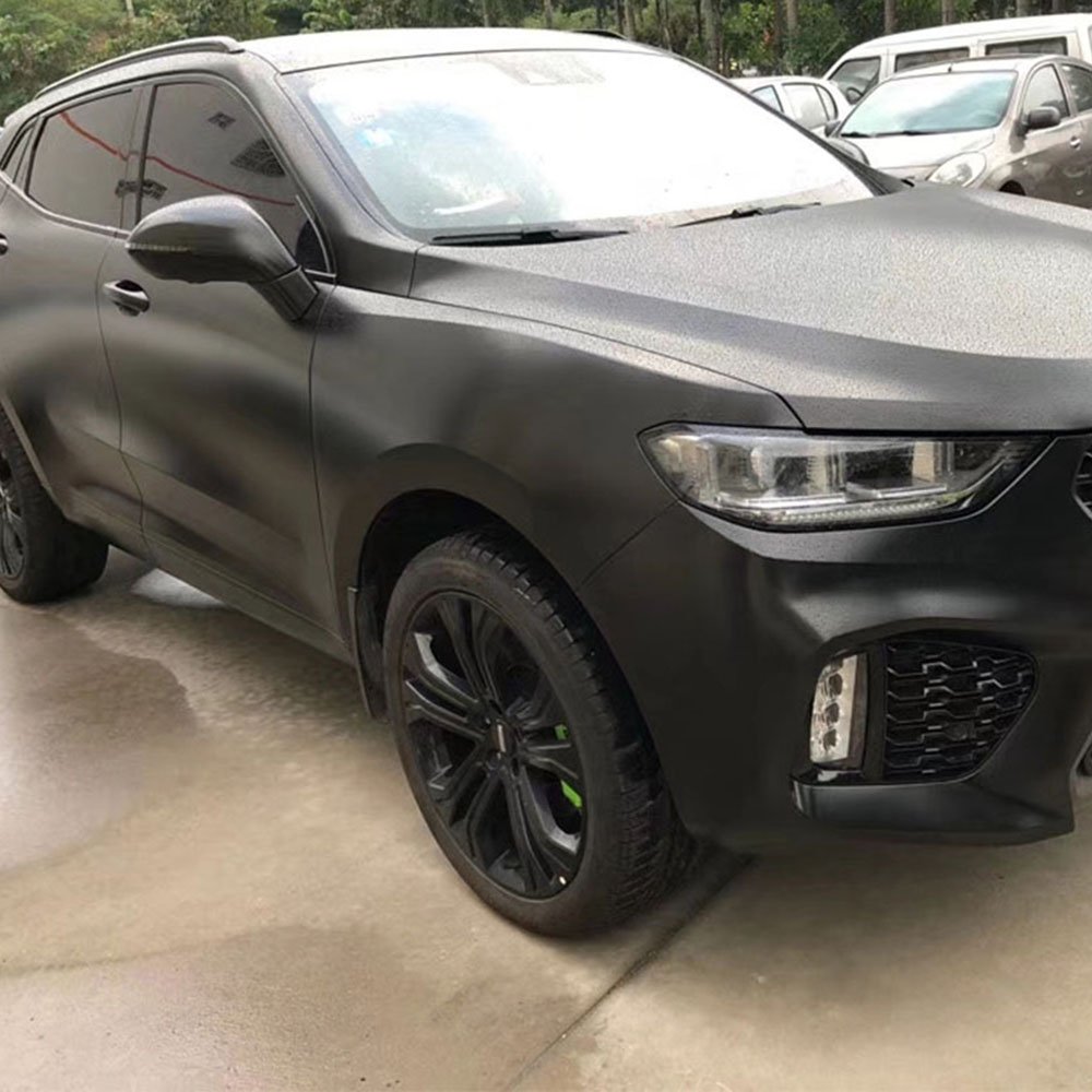 ICE FILM BLACK Car Accessories Exterior Sticker Change Color Without Air Bubble Coating Vinyl Decal Paper Matte