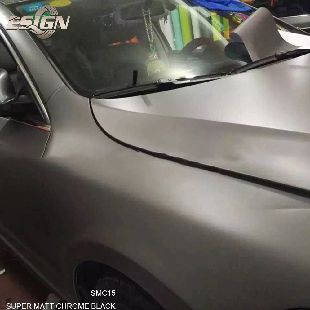 ICE FILM BLACK Car Accessories Exterior Sticker Change Color Without Air Bubble Coating Vinyl Decal Paper Matte