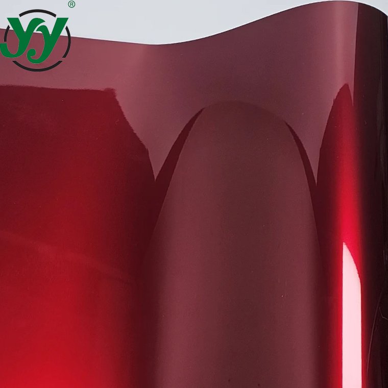 Super glossy PET Metallic Dragon Blood Red Vinyl Wrap Film Glossy Vampire Red Vinyl Wrap For Car Wrap Motorcycle