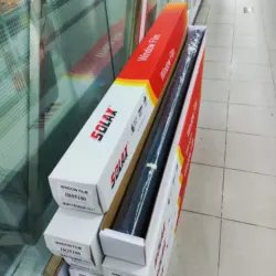 1.52x30m Heat Insulation Self Adhesive Vlt70% HP-BK70 Window Tint Film 2 Mil 2ply Light Black PET Car Windows UV Protection 70%