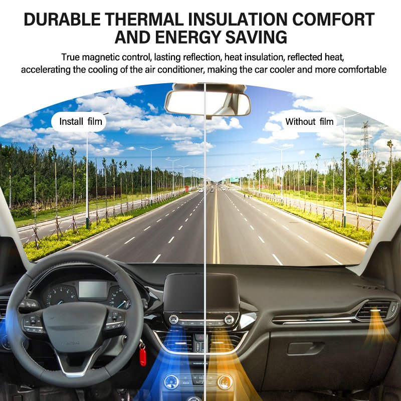 H-35 Car Sputtering Metalized Reflective Roll Night Vision American Insufilm Heat Control Ceramic Solar Car Window Tint Film