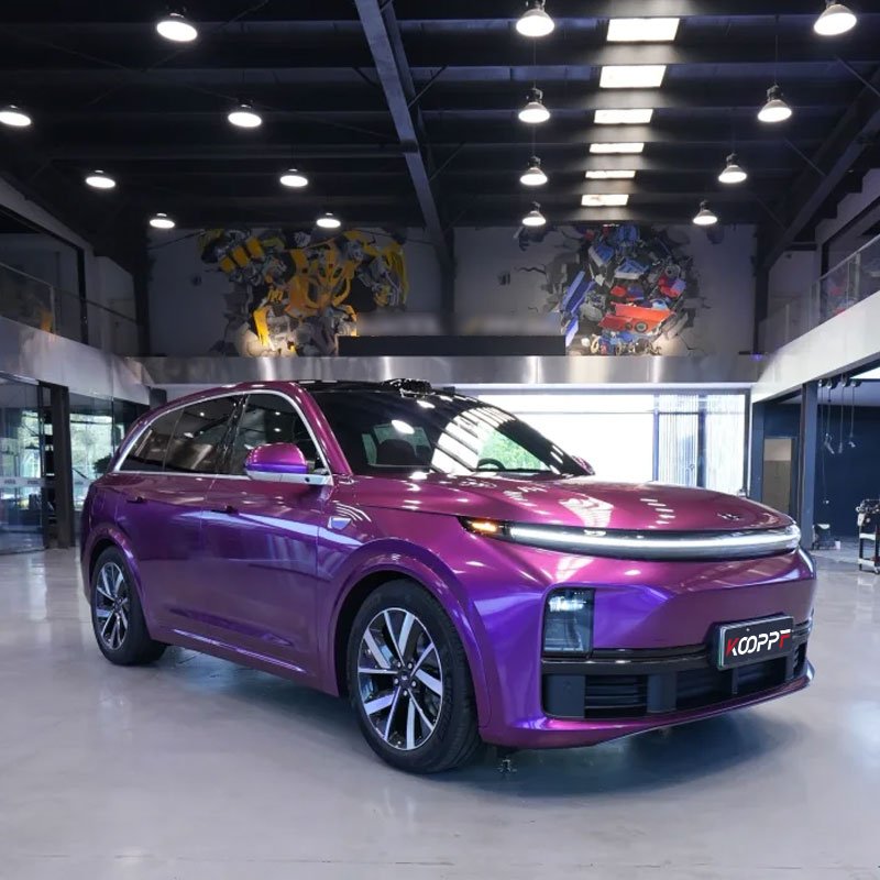 KOOPPF Violet Light Color TPU PPF paint protection film car films 1 rolls 1.52*16M thickness 8mil Color Change PPF for car