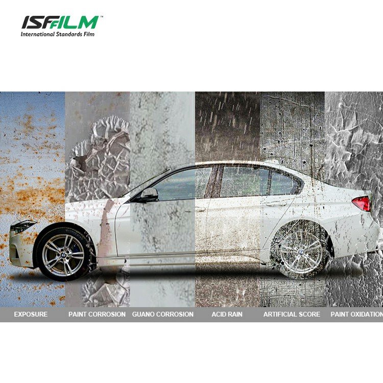 60"x50' TPU Wrap Auto Smart anti yellowing car film TPU