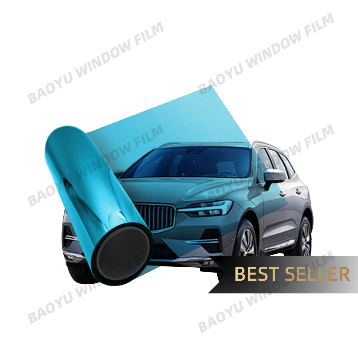 Mazda PET Fasion Window Film Heat Insulation Anti UV for Cars Window Tint Windows Protection Metal 3 2mil 3 Year Metal Magnetron