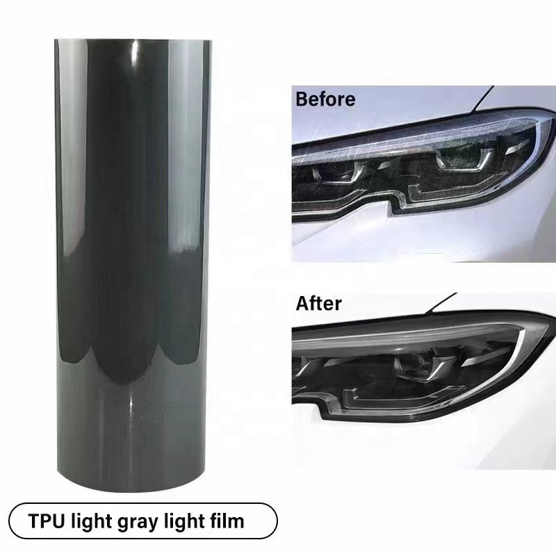 Automobile Headlamp Protective Film TPU Material Head Light Film Adhesive Car Lamp Headlight Tint Film
