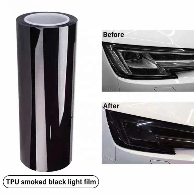 Automobile Headlamp Protective Film TPU Material Head Light Film Adhesive Car Lamp Headlight Tint Film
