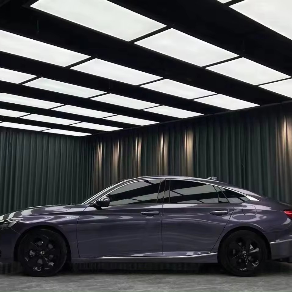 UV Proof Body Wrap Vinyl Color-Changing Car Tint Film Supplier's Grey Violet Car Film Auto Pvc Color Ppf Film