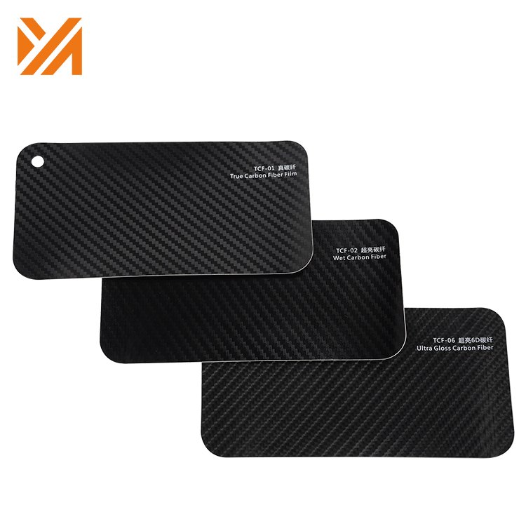 Custom-made Size Pressure-sensitive Glue Carbon Fiber Plaid Carbon Fiber Vinyl Wrapping