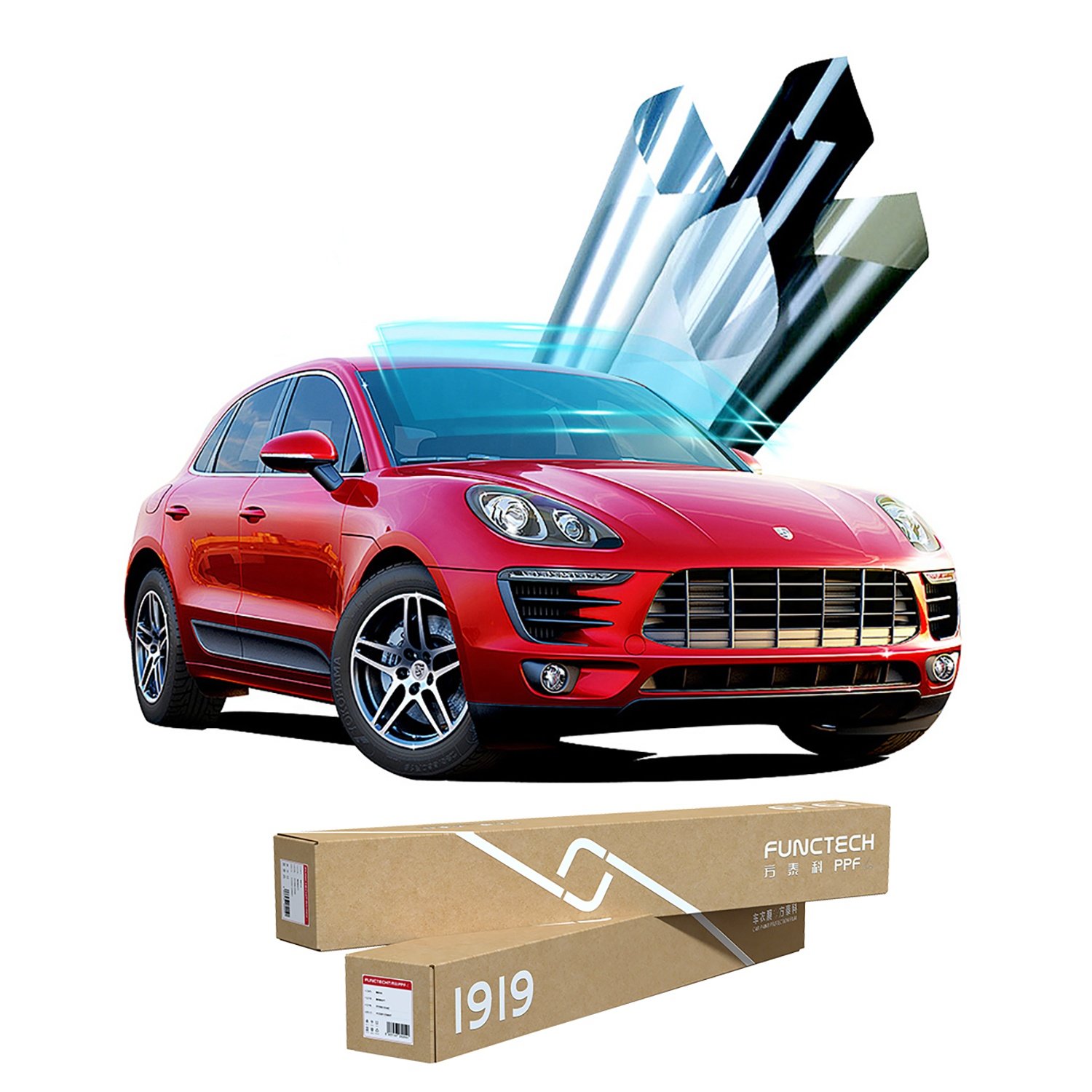 Easy-to-Clean 7.5mil Transparent Car Film for Everyday Use