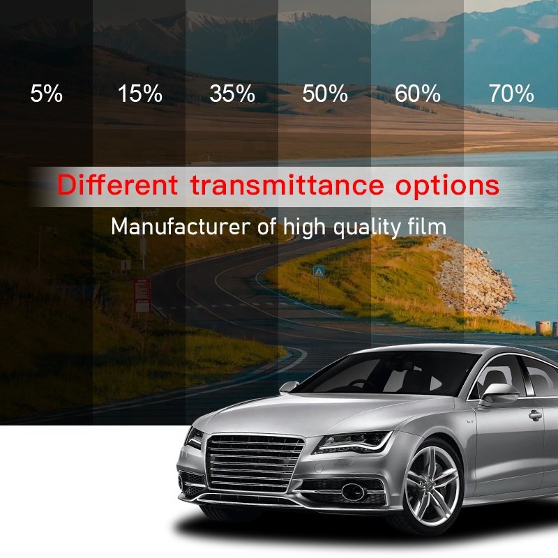 PET Material 1.52*30m window film IRR UVR 100% SUNPROOF Nano Ceramic Pro CAR FILM