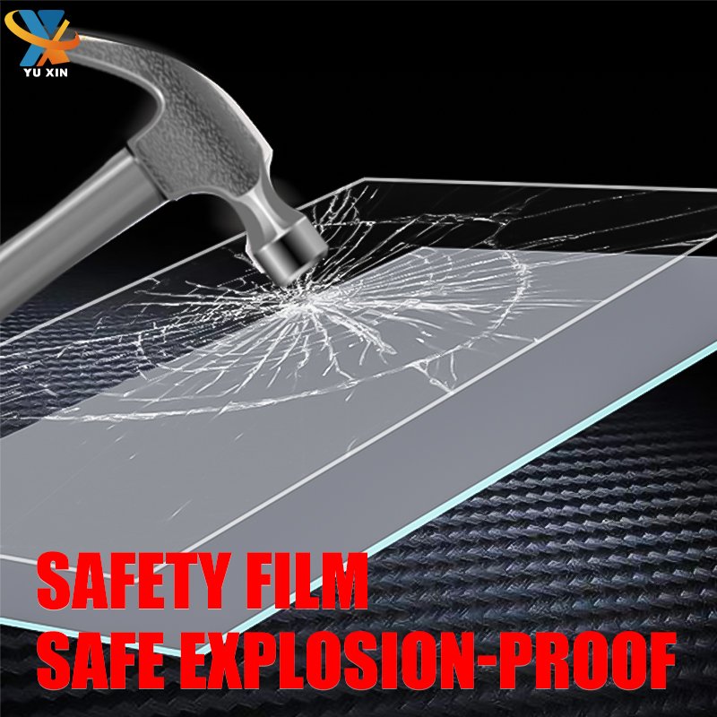 12mil Transparent Safety Security Window pet Film 1.52*30m car Glass Protective film 12MIL
