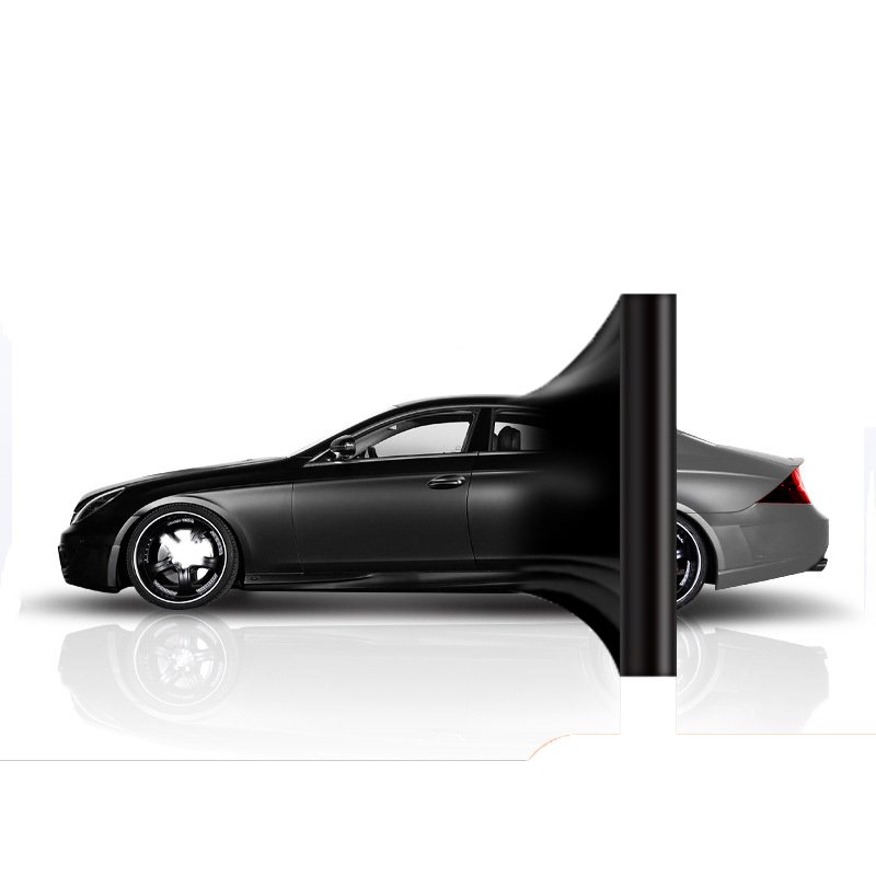 PET Car Wrap Vinyl Film Air Bubble Free Metal Matte Black Colors Wrap Film For Car 1.52 x 18m Car Vinyl Wrap