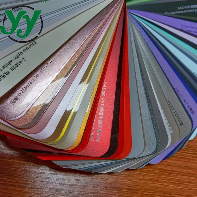 Highest quality premium PET liner car wrap film car vinyl sample book color card swatch
