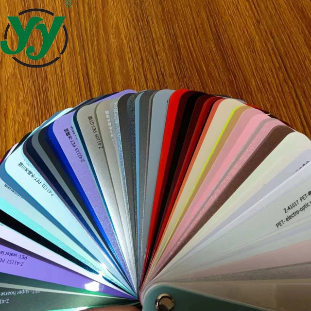 Highest quality premium PET liner car wrap film car vinyl sample book color card swatch