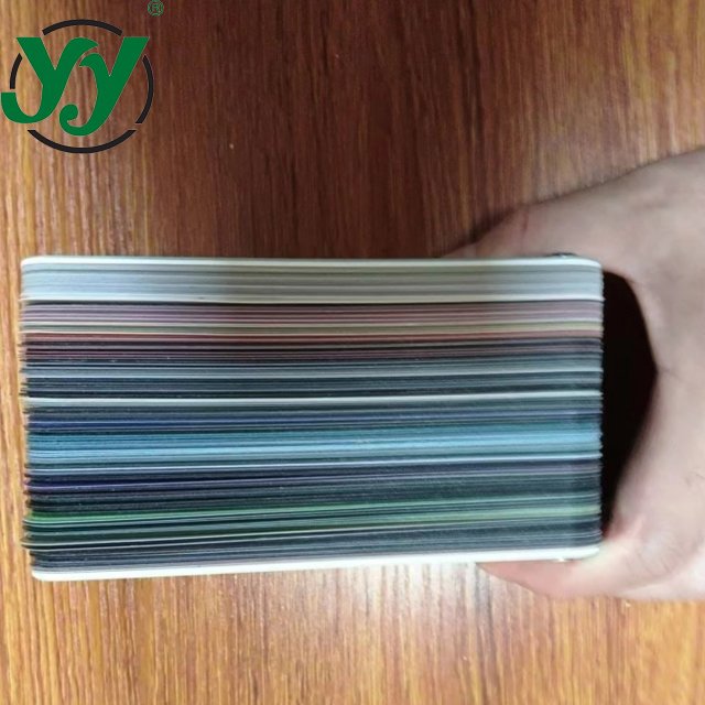 Highest quality premium PET liner car wrap film car vinyl sample book color card swatch