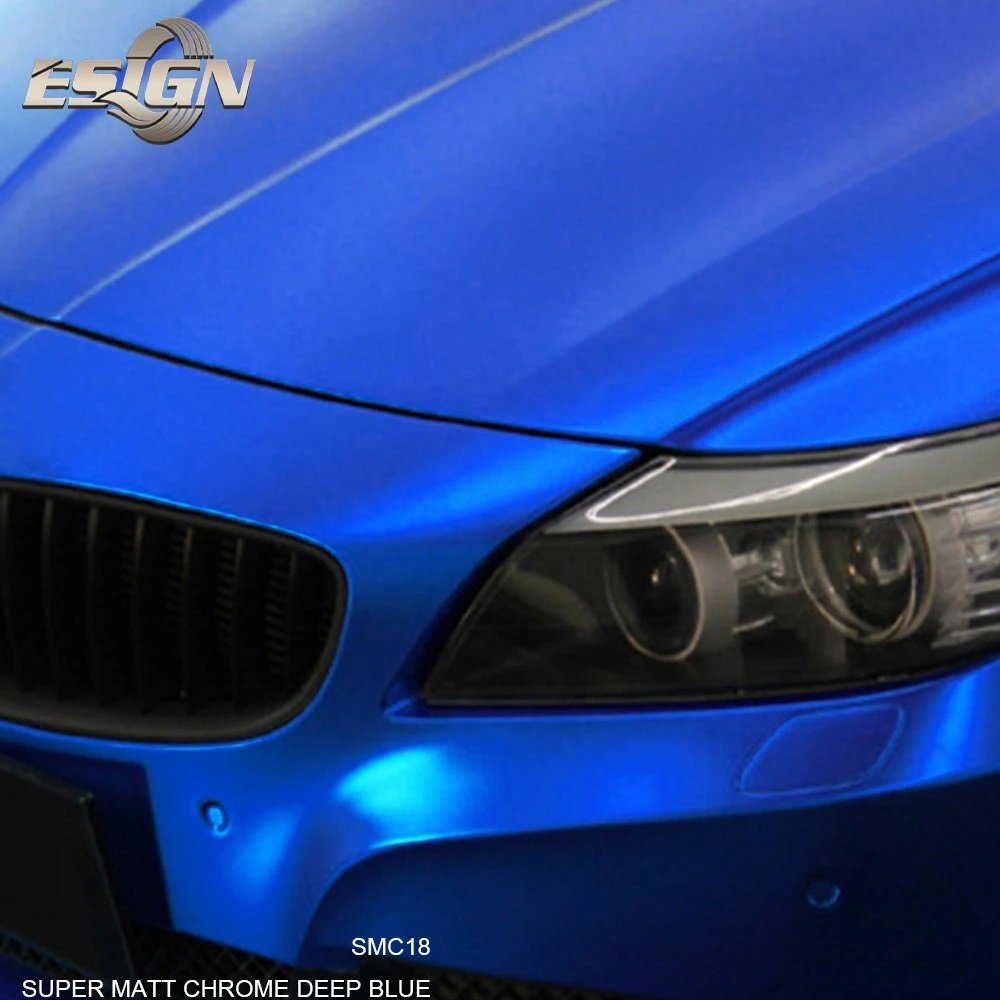 ICE FILM MATT BLUE Car Film Protection Good Quality Foil Vinyle Covering Vinyl Wrap for Auto Vehicle